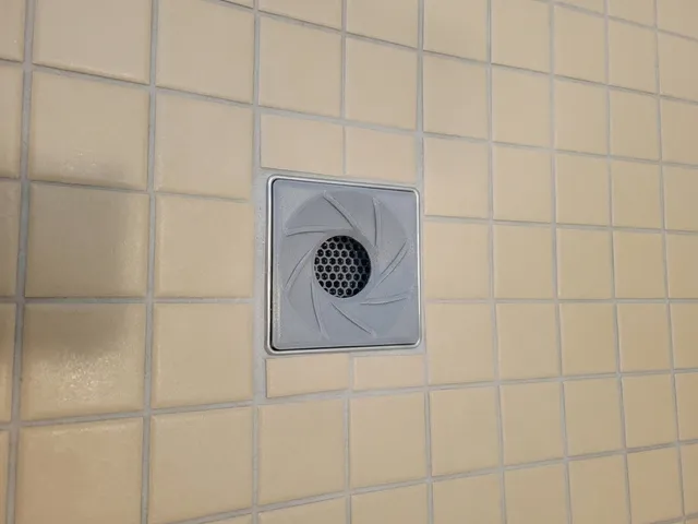 Square Shower Drain Hair Catcher (Schluter Systems)