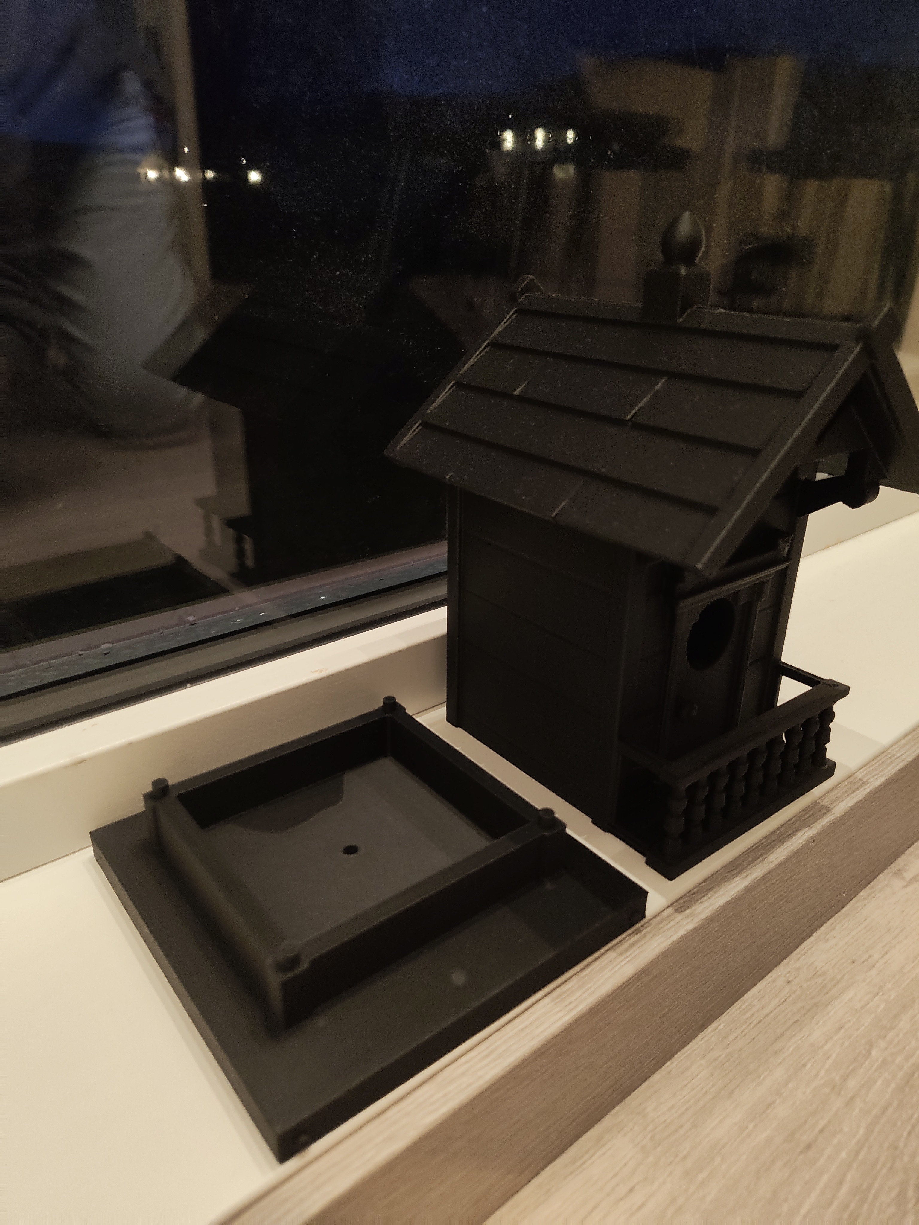 Miniatura 4 do modelo 3D Simple bird House