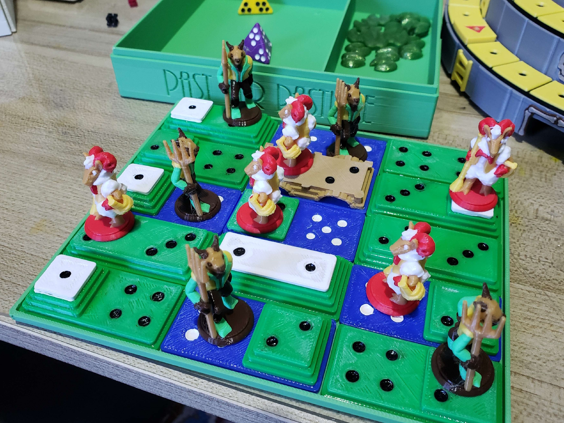 Past Yer Pasture 3D Printed Board Game
