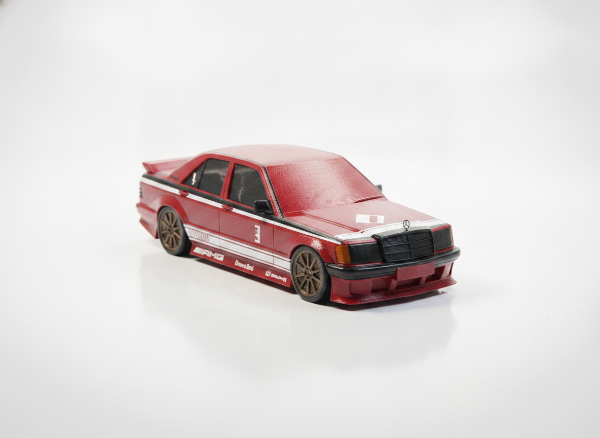 Mercedes-Benz 190E - Classic Compact Executive Car Model
