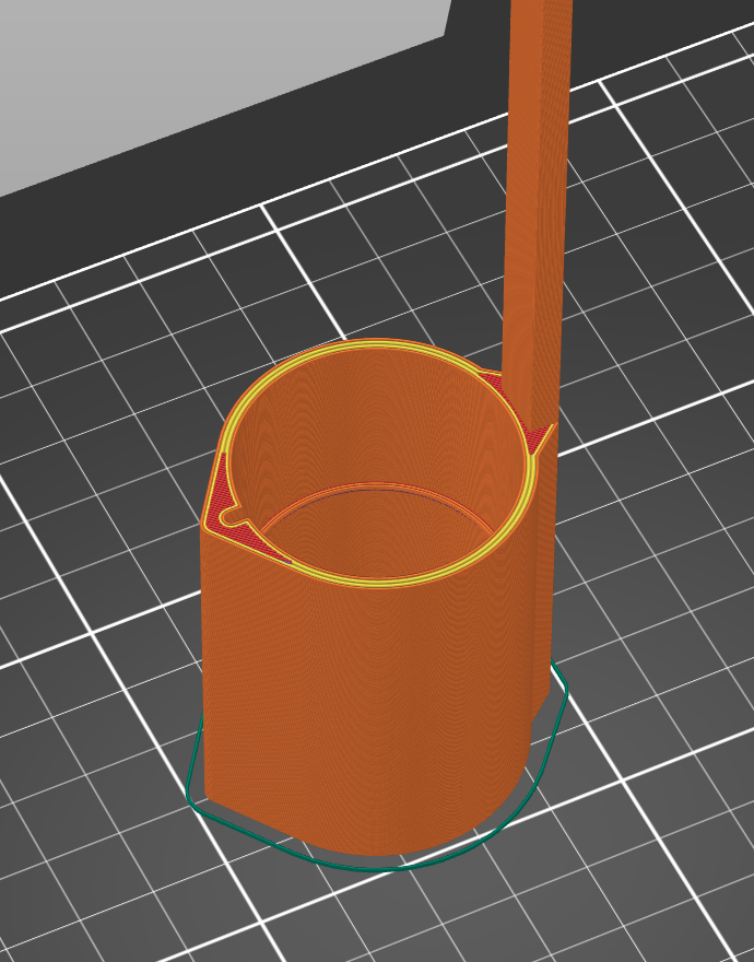 Scoop ladle measuring cup 3D model