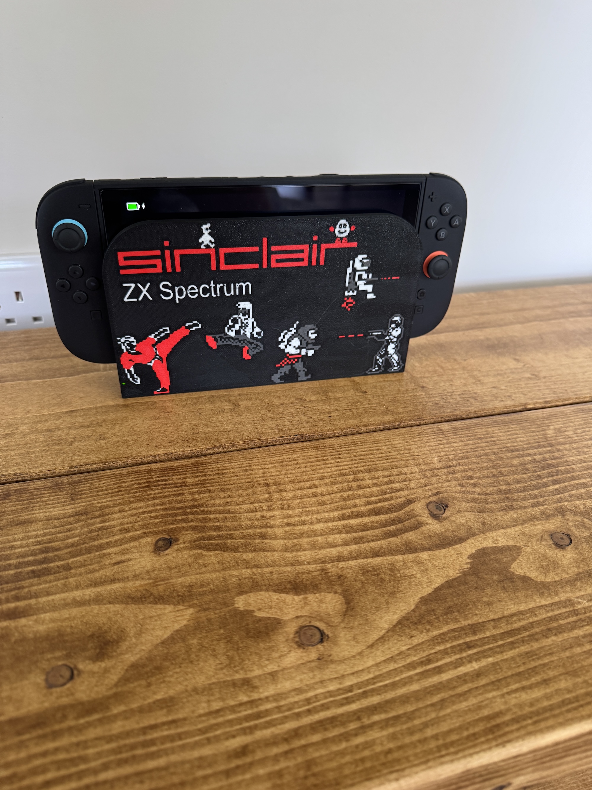 Switch 2 ZX Spectrum Themed Dock Face / Cover