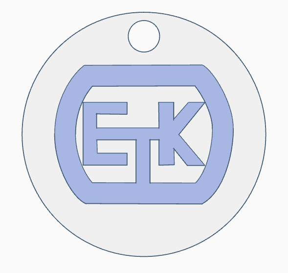 ETK Logo Keychain