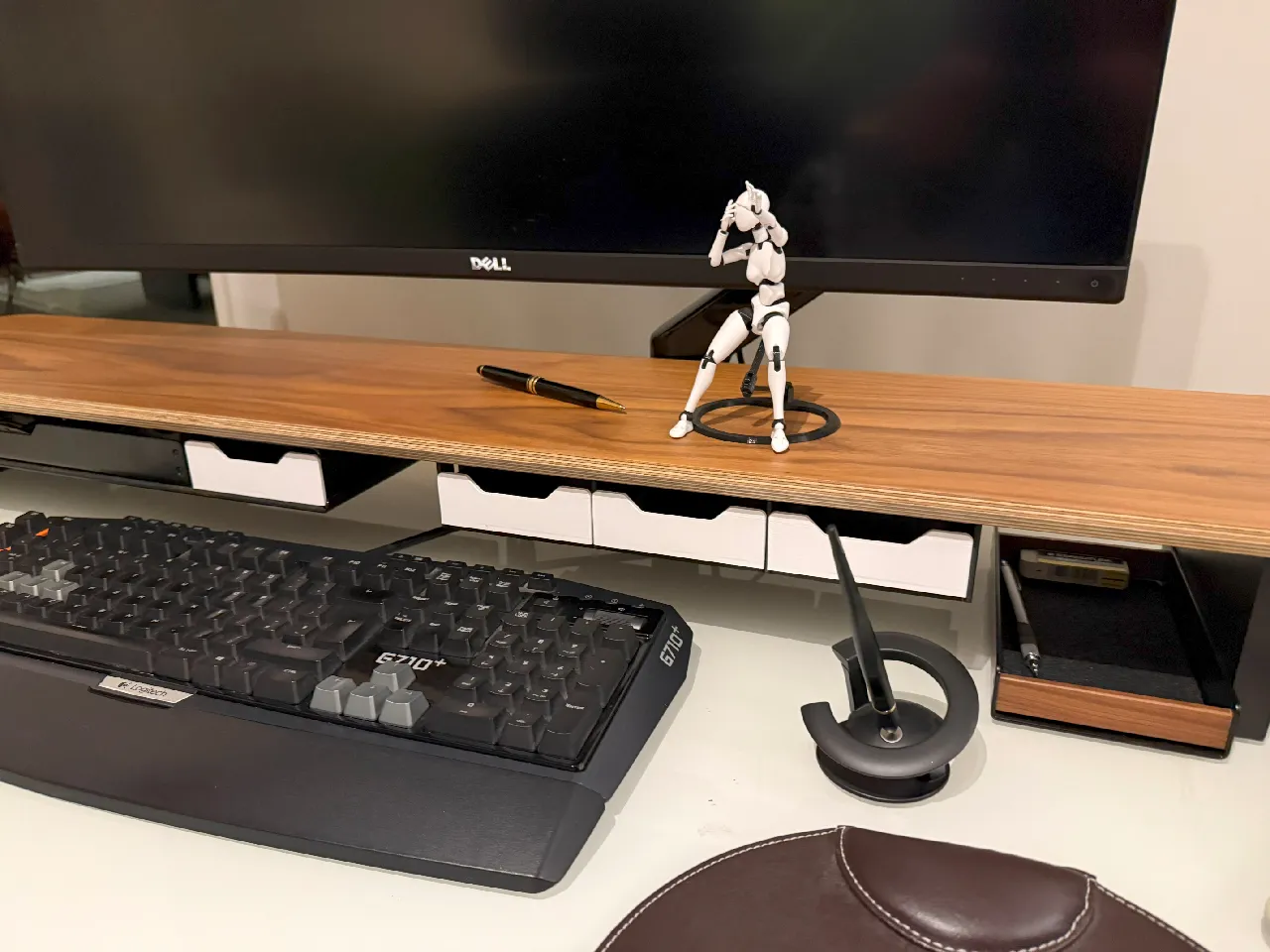 Balolo Monitor Stand Drawer System von DragonRR | Kostenloses STL