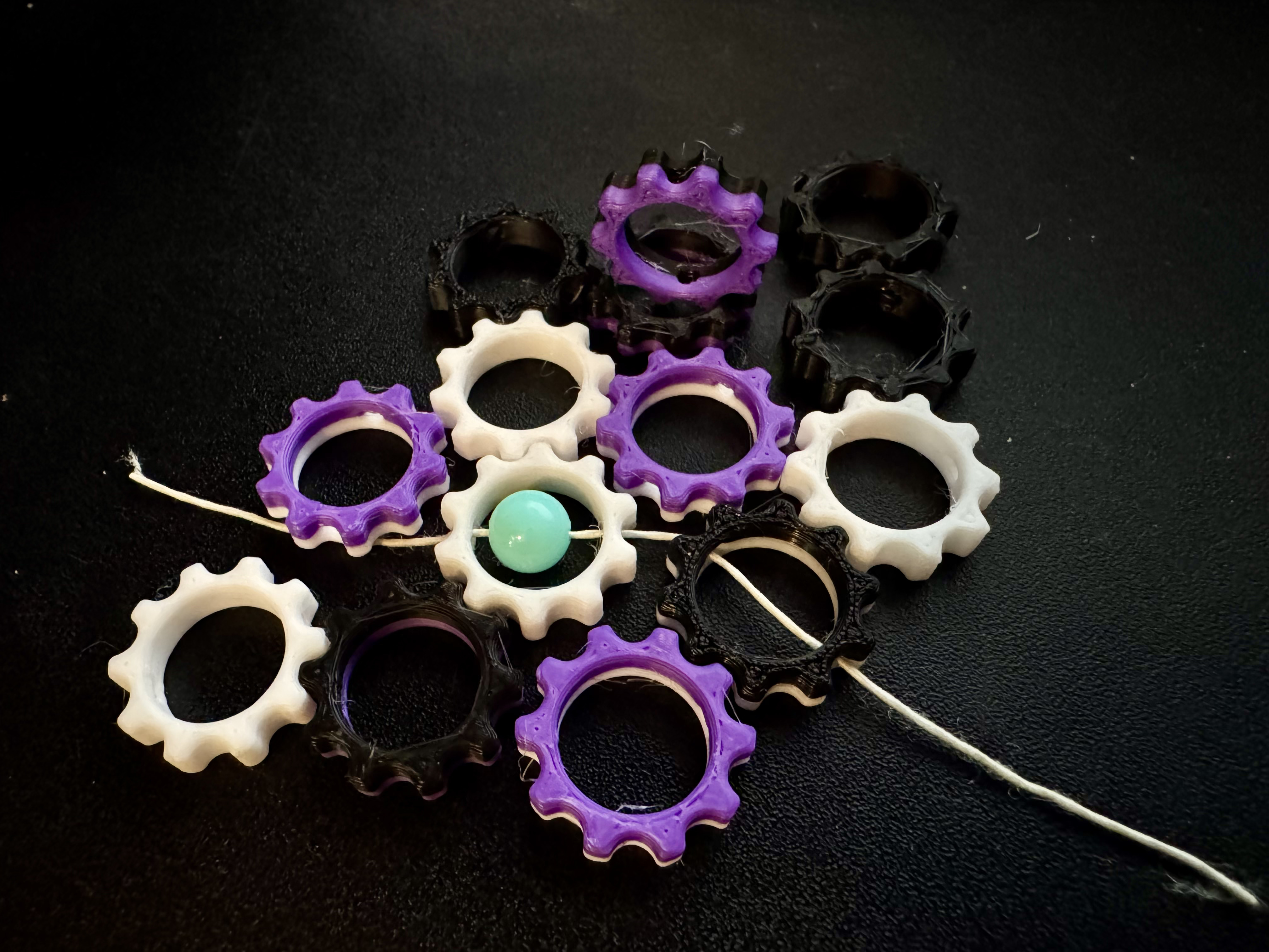 Gear Kandi Bead