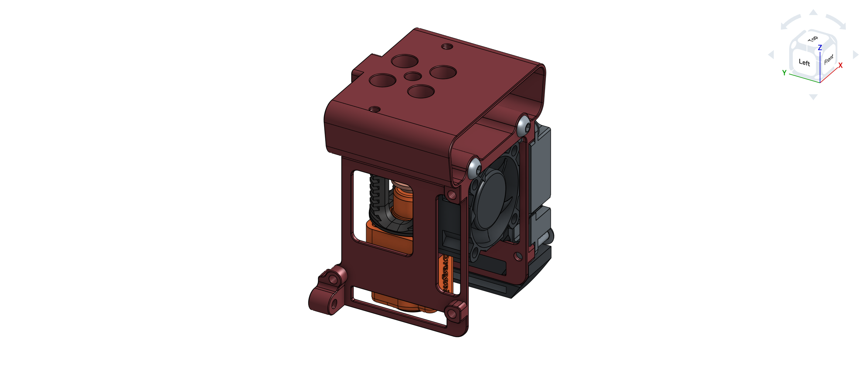 Voron CNC Toolhead frame