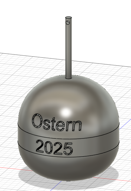 Oster Ei zum Aufhängen