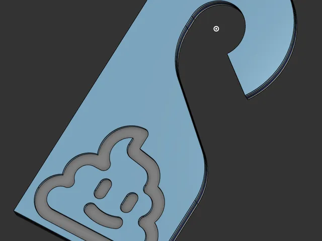 Bathroom Doorhandle hanger