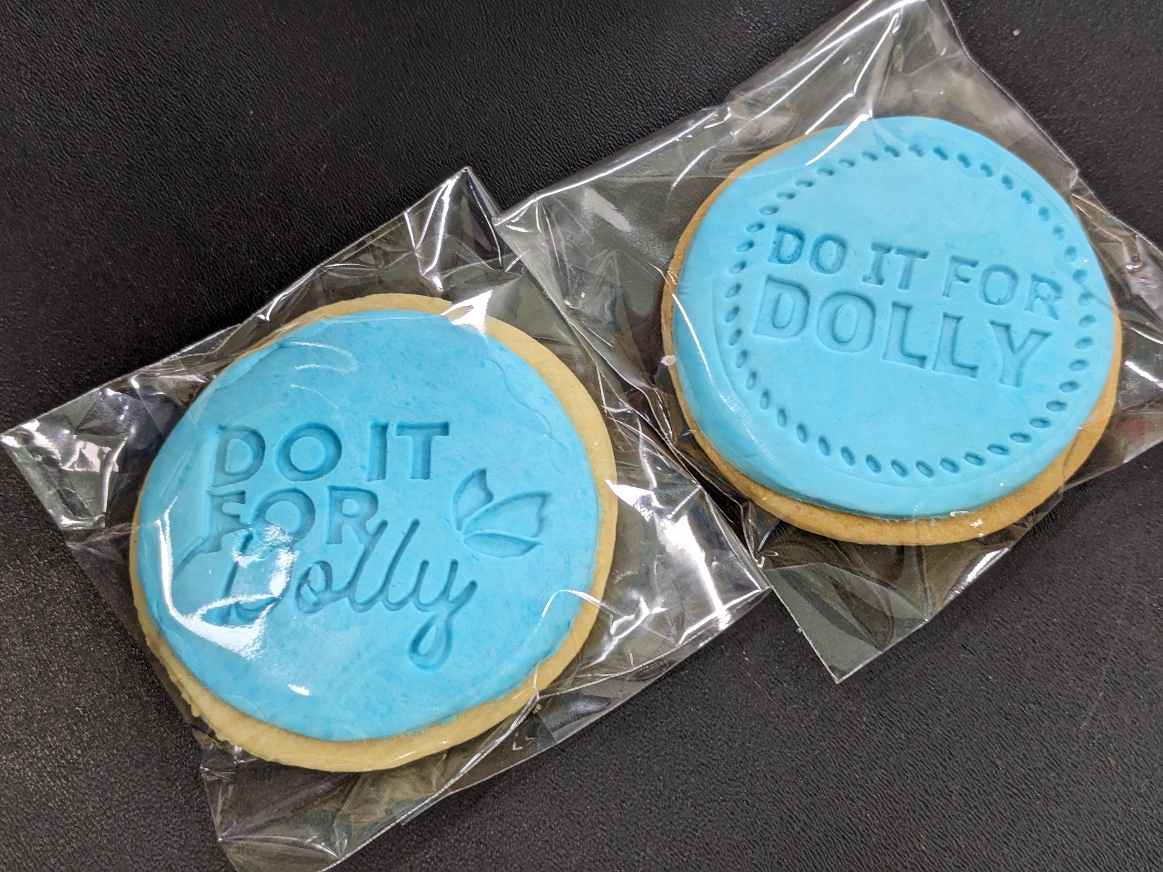 Do It For Dolly cookie press stamps
