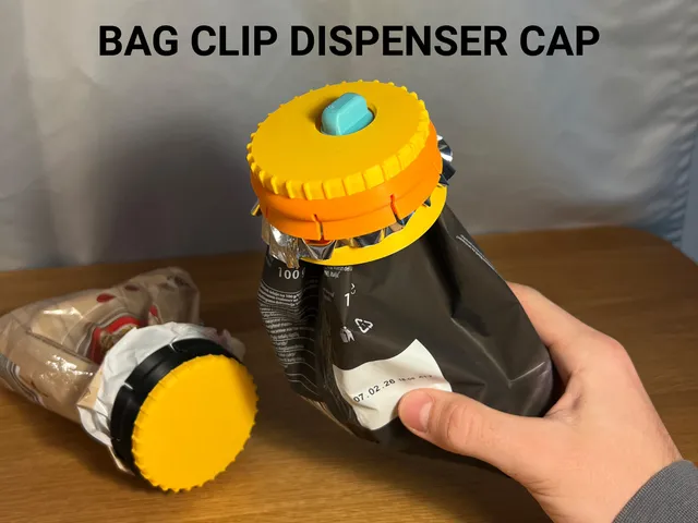 Bag Clip Dispenser Cap