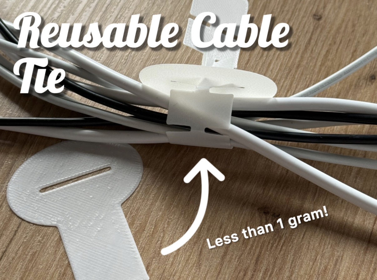 Reusable Cabel Tie (10 min/0,9g)