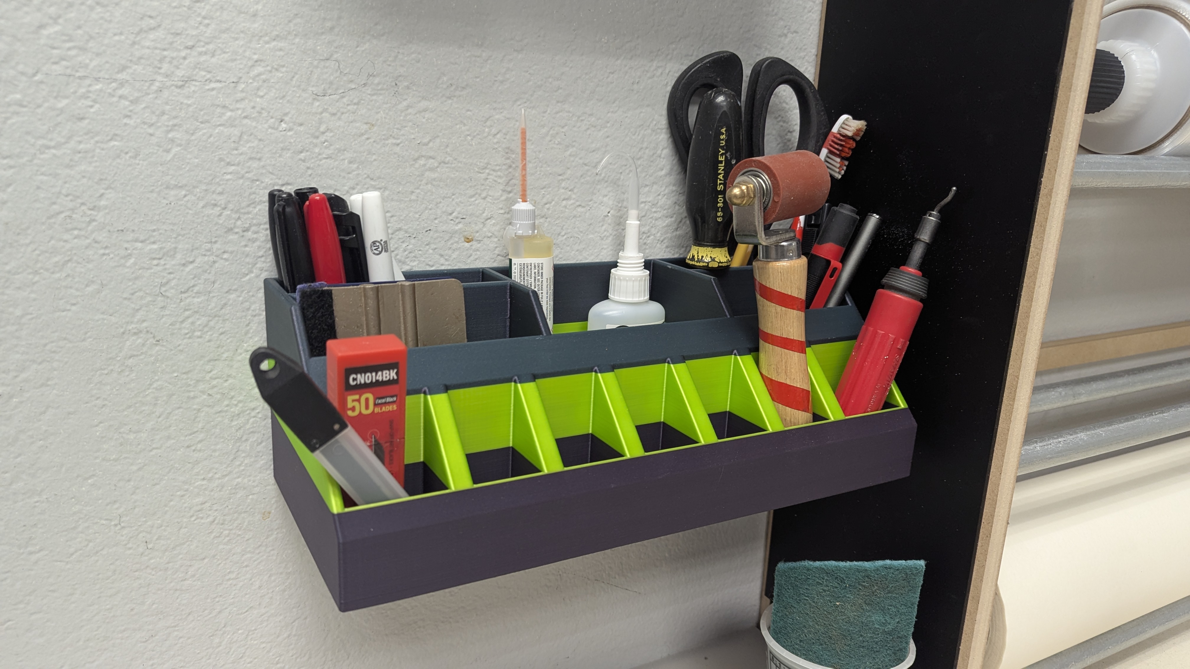 Wall Mounted Storage Bin