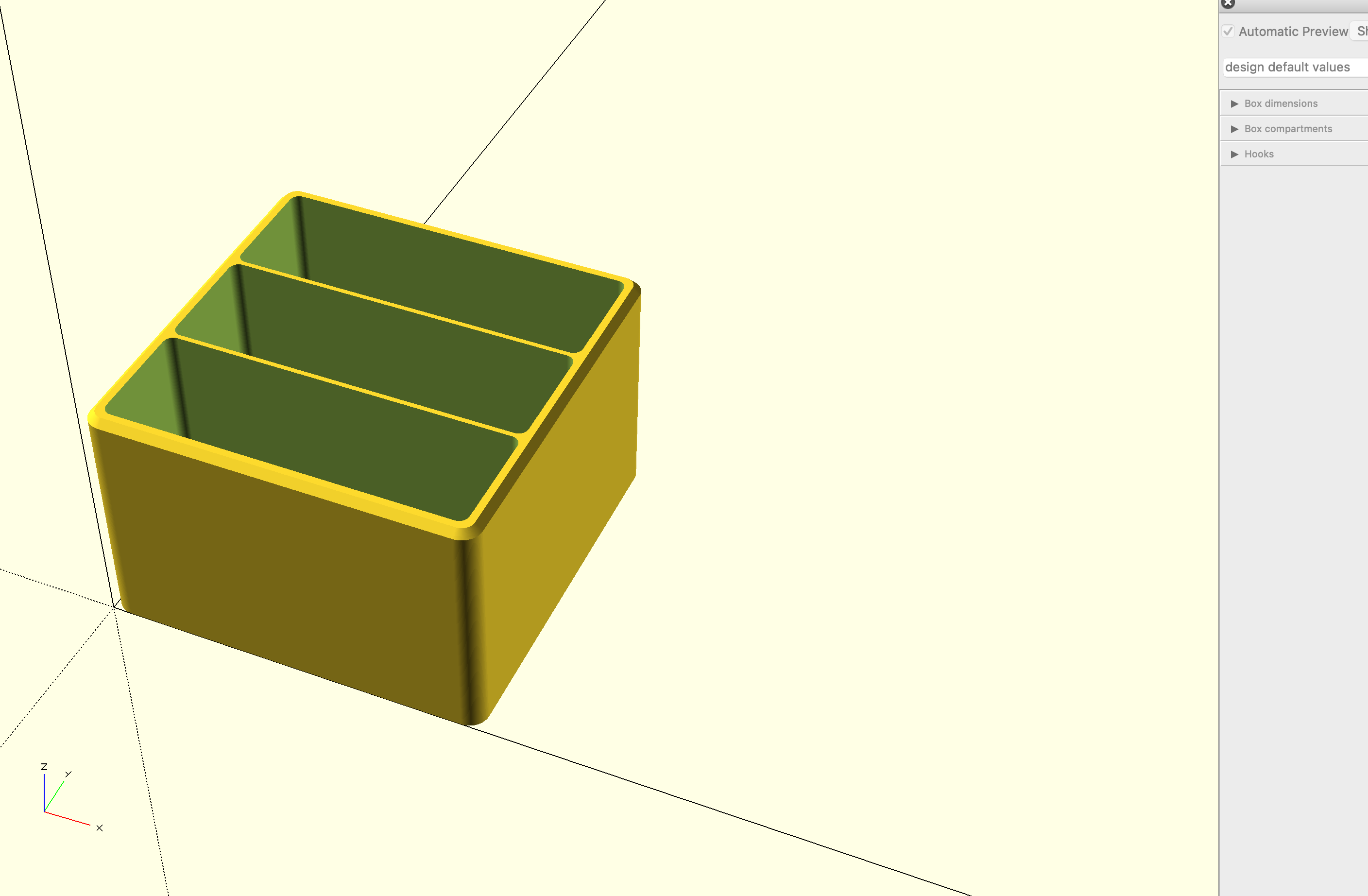 SKÅDIS Box (OpenSCAD) — miniatura 11