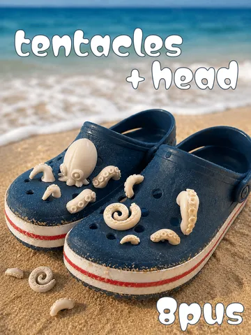 Clog Charms OCTOpus