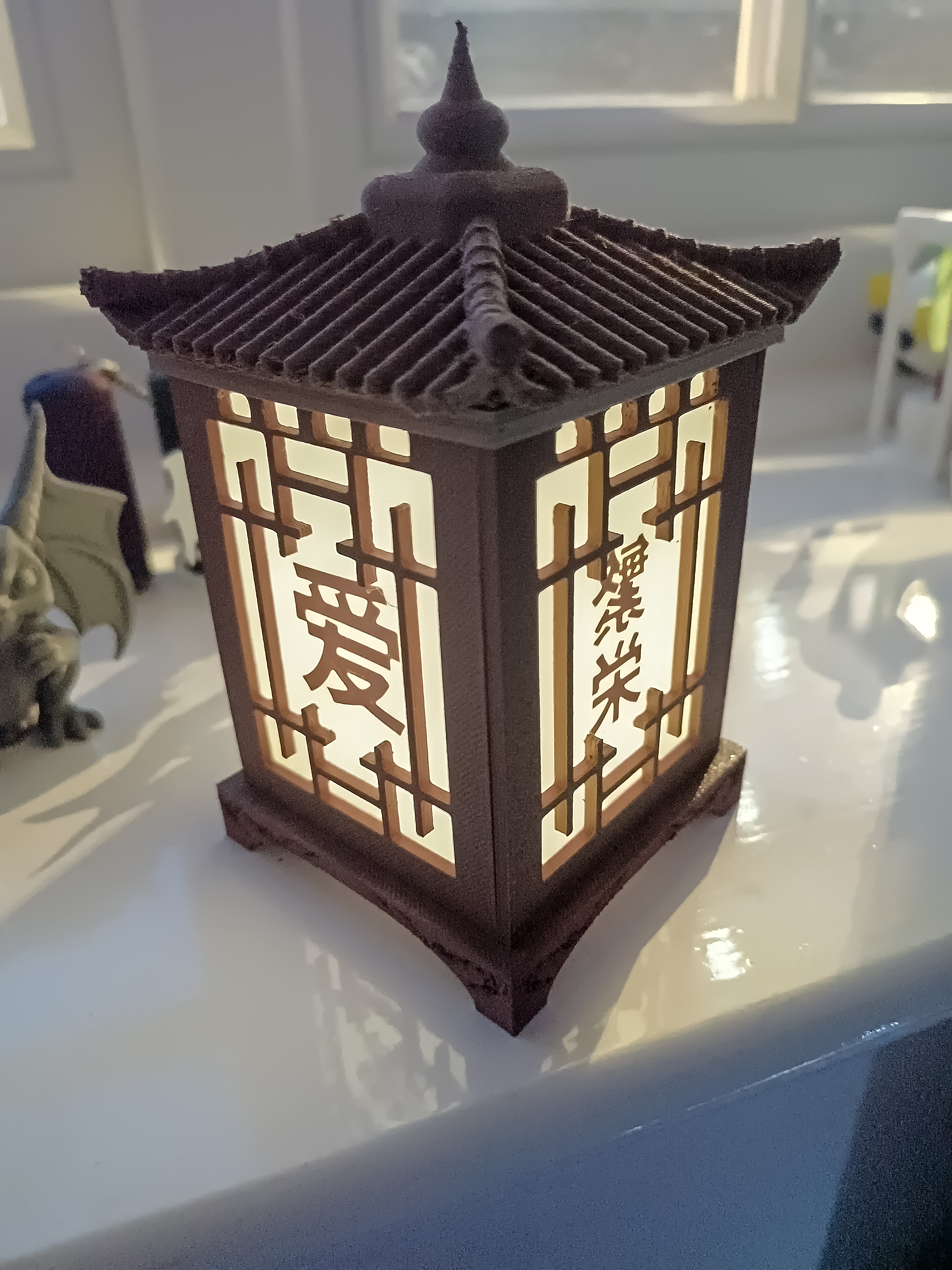 Mini Japanese Lantern Candle Light