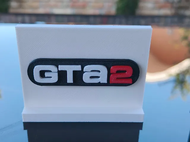 GTA 2 Logo with Display Stand