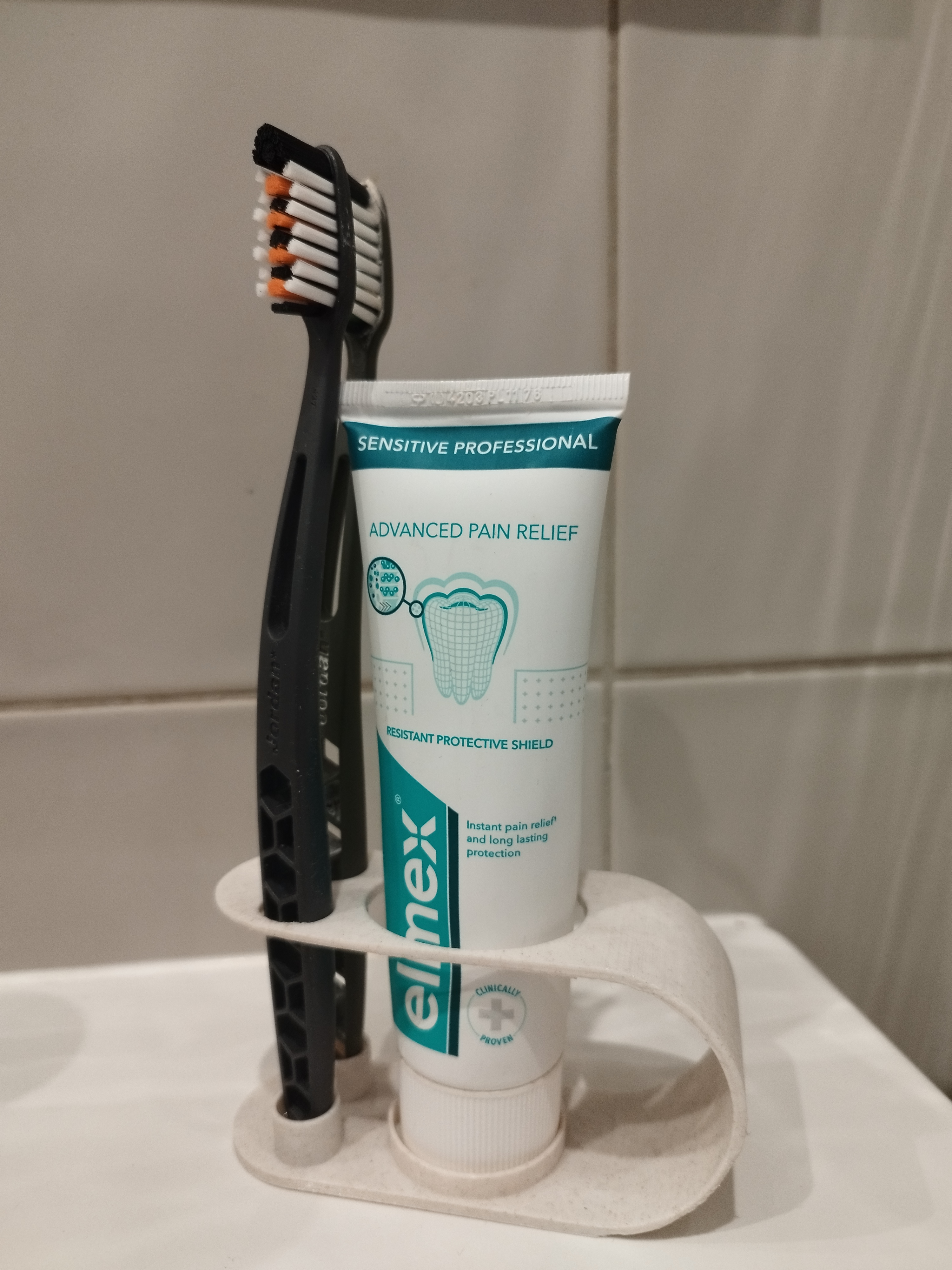 Toothpaste and Toothbrush Holder