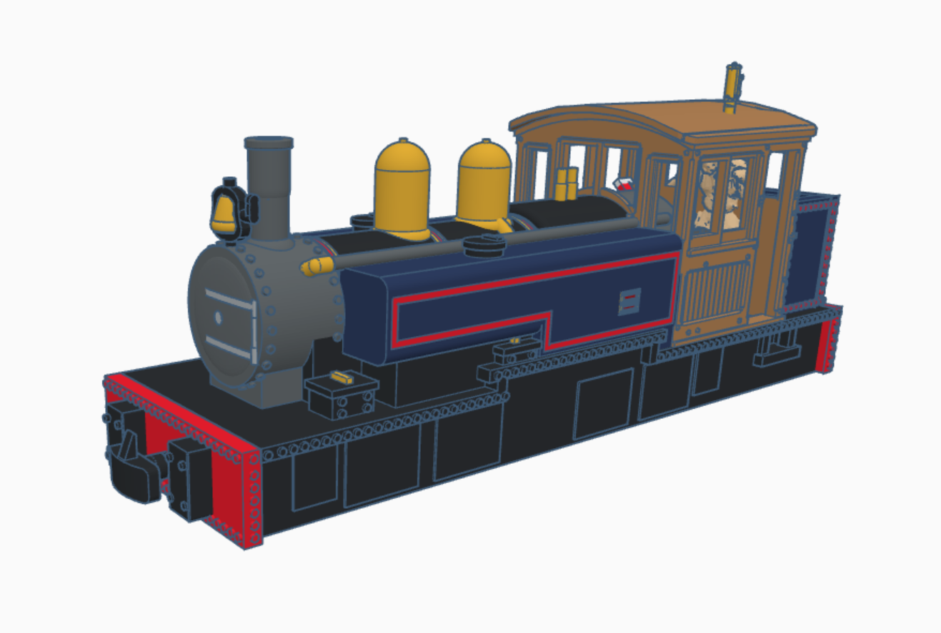 fictional 009 shorter Mallet for Kato 11-109