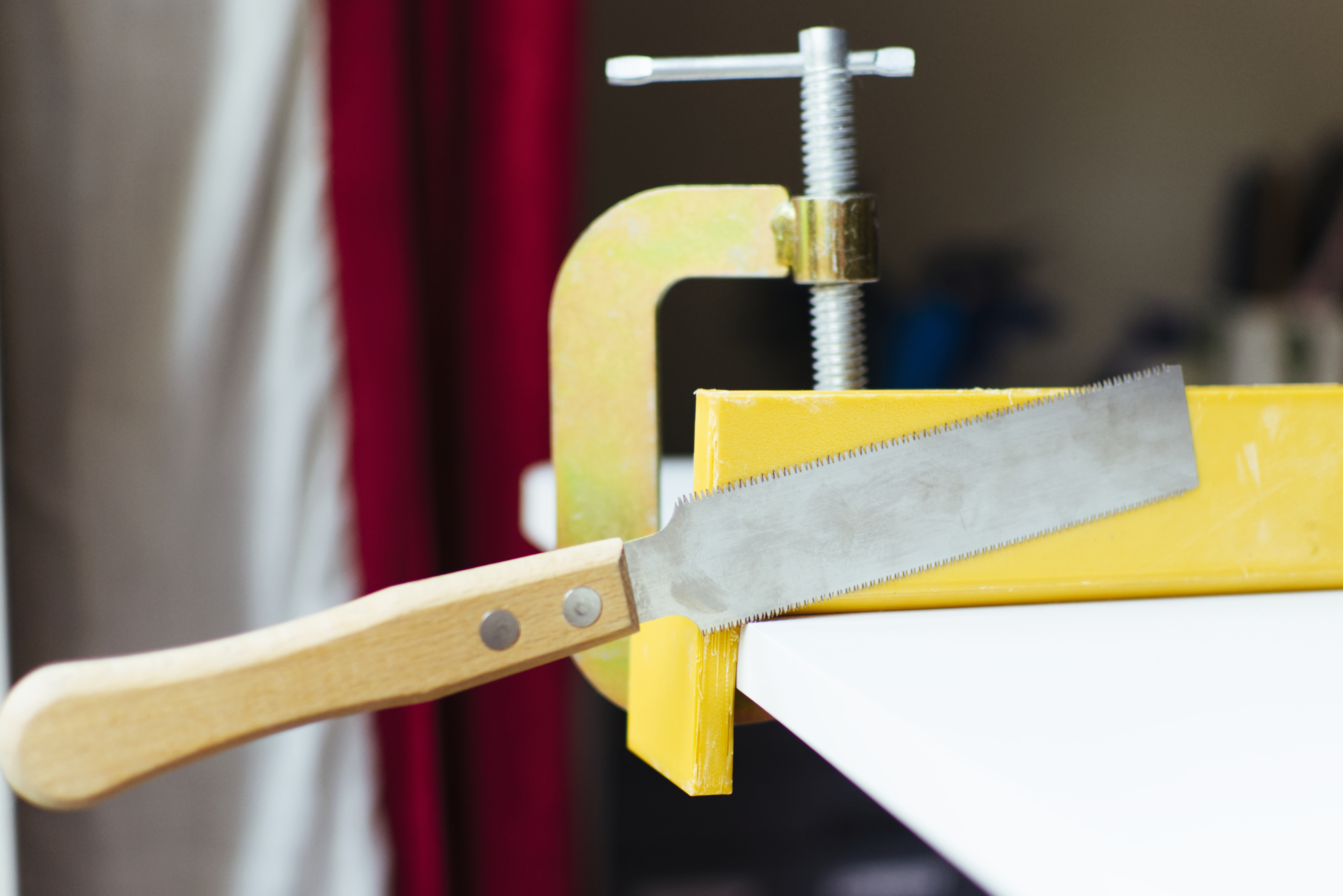 Cross Cut Magnetic Hand Saw Jig 3D model