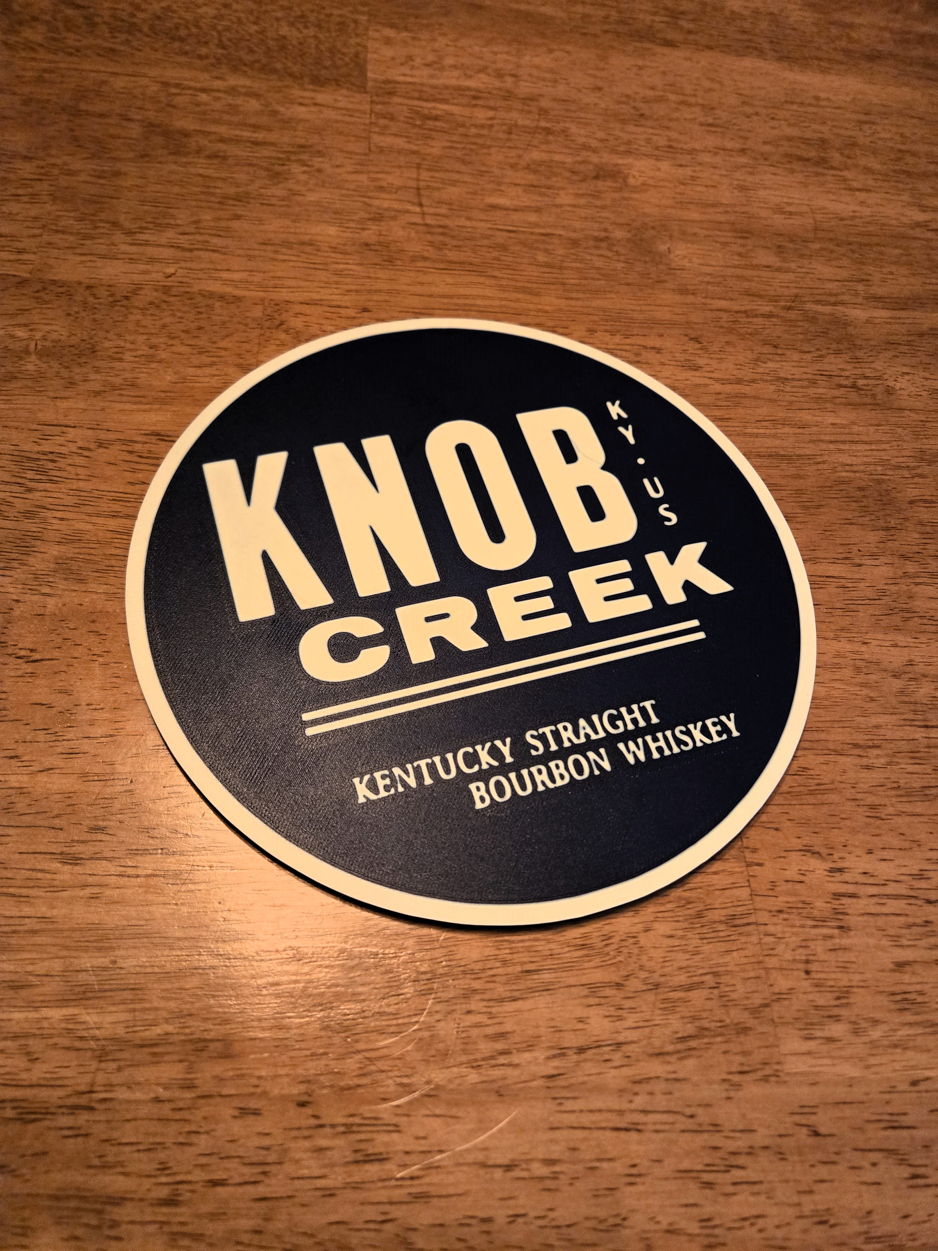 Knob Creek Straight Bourbon Whiskey Sign