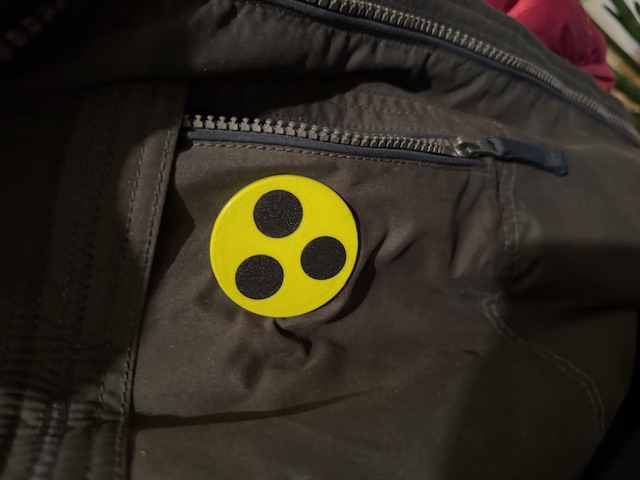 blind badge, severe visual impairment, Blindenplakette, Blindenabzeichen