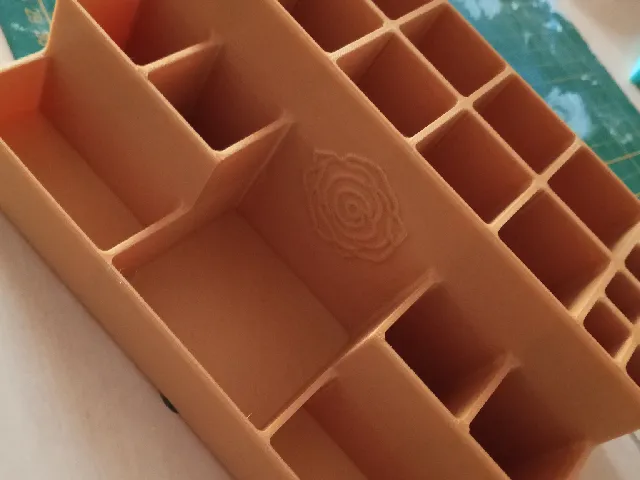 Makeup organizer slightly bigger