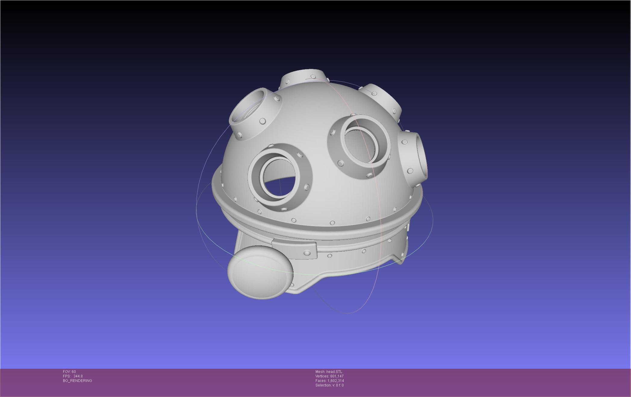 Ultrakill Gutterman Helmet