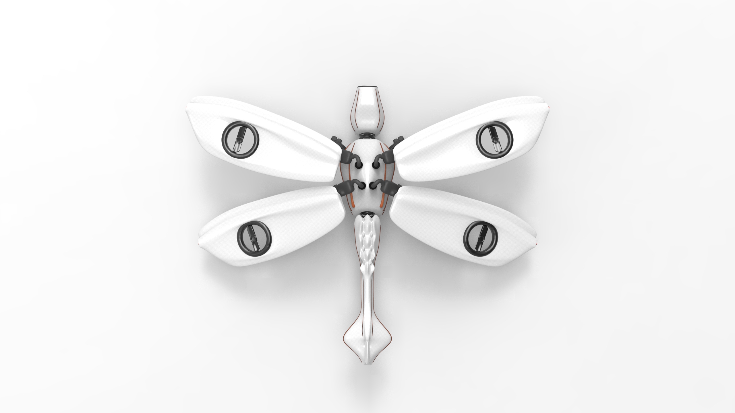 Dragonfly drone model