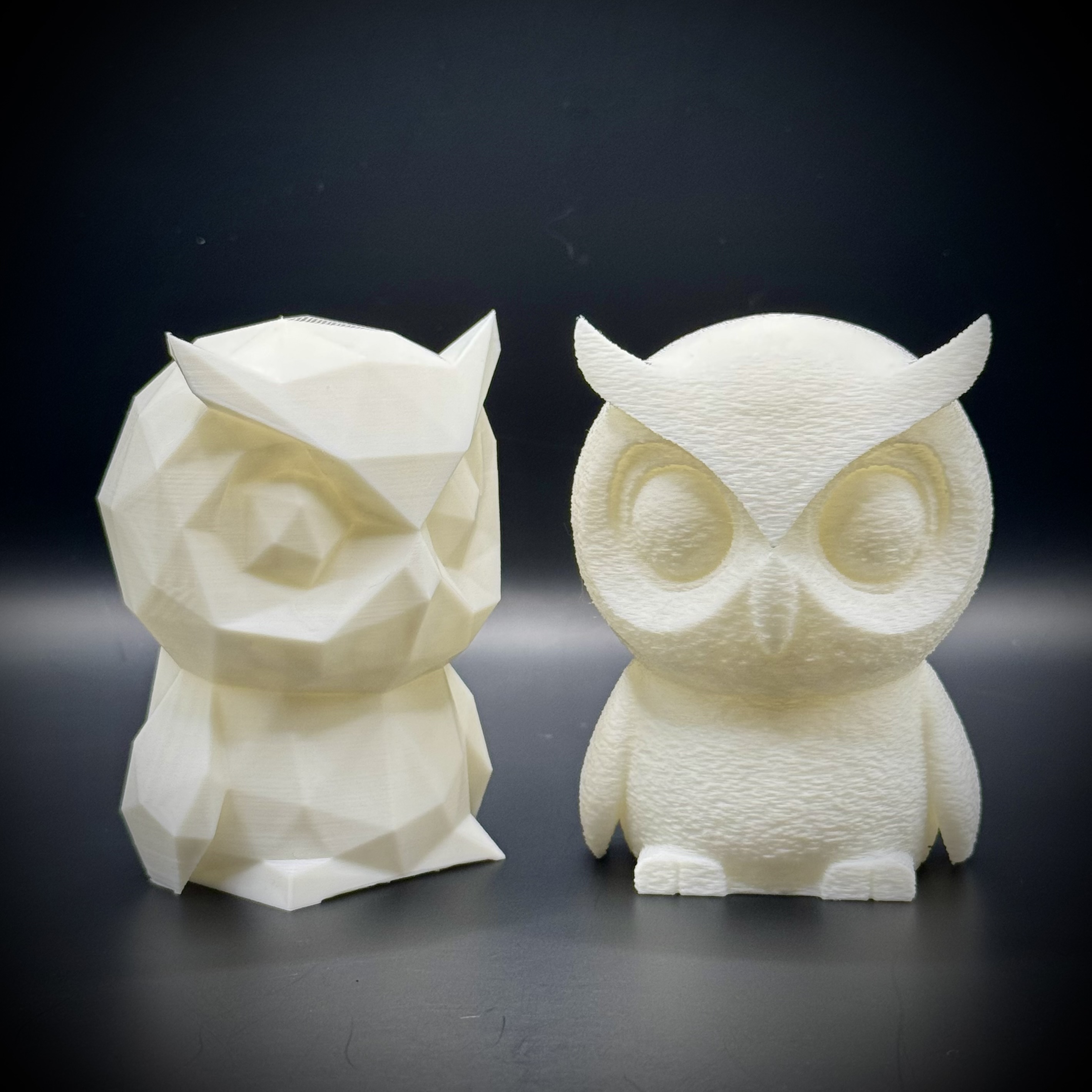 Minimalistic Owl Decor x2