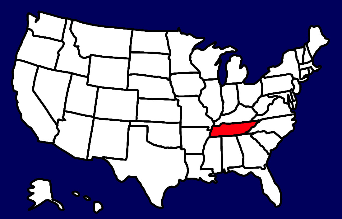 Tennessee Flexi Map
