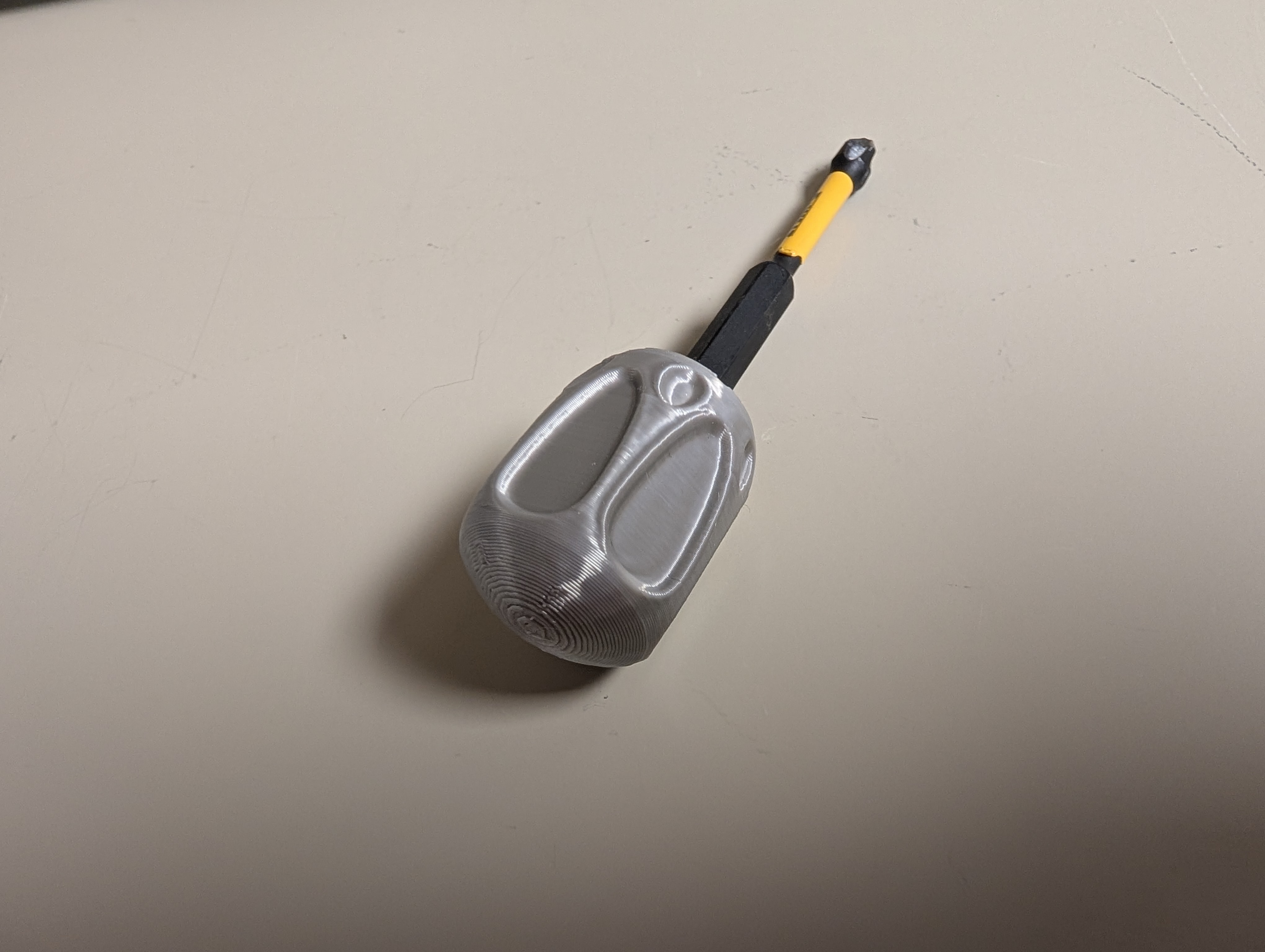 Miniatura 10 do modelo 3D Round Hex Bit Handle