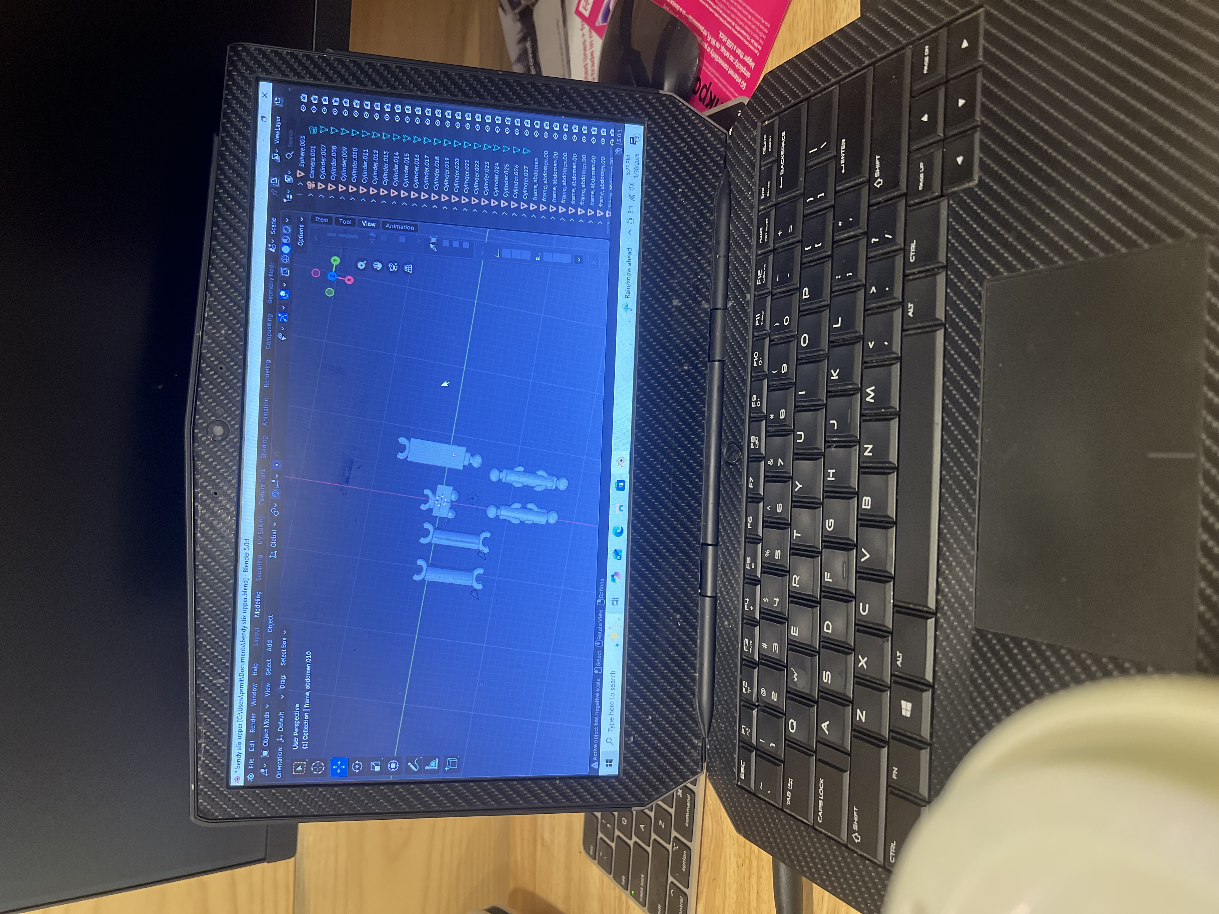 Dented dummy 13 head (recommended for dramatic stop animation fights)