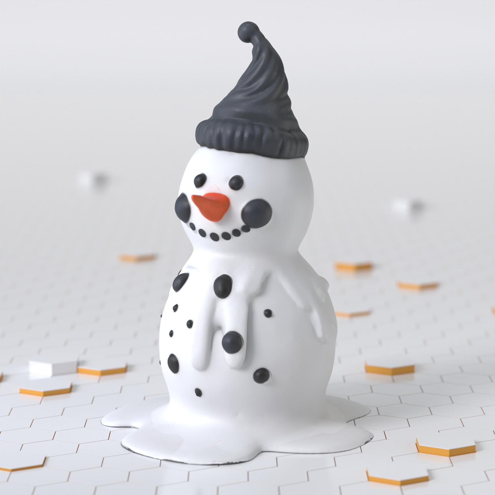 Melting Snowman