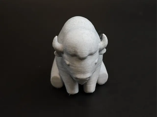 The Gentle Giant: A Chibi Bison
