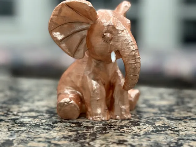 Sitting Elephant