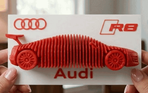 Audi R8 Layered Model
