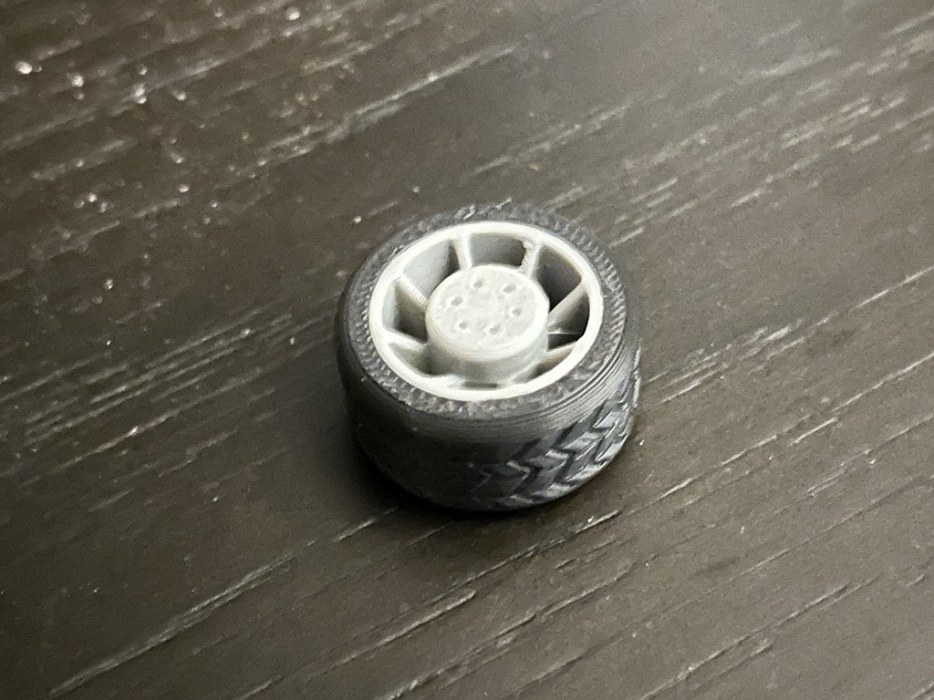 Bic Pen Tire and Rim