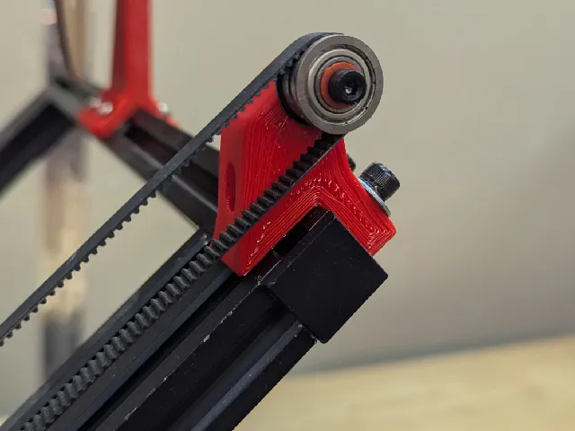 Ender EZ Belt - idler pulley mount V2-BRACED