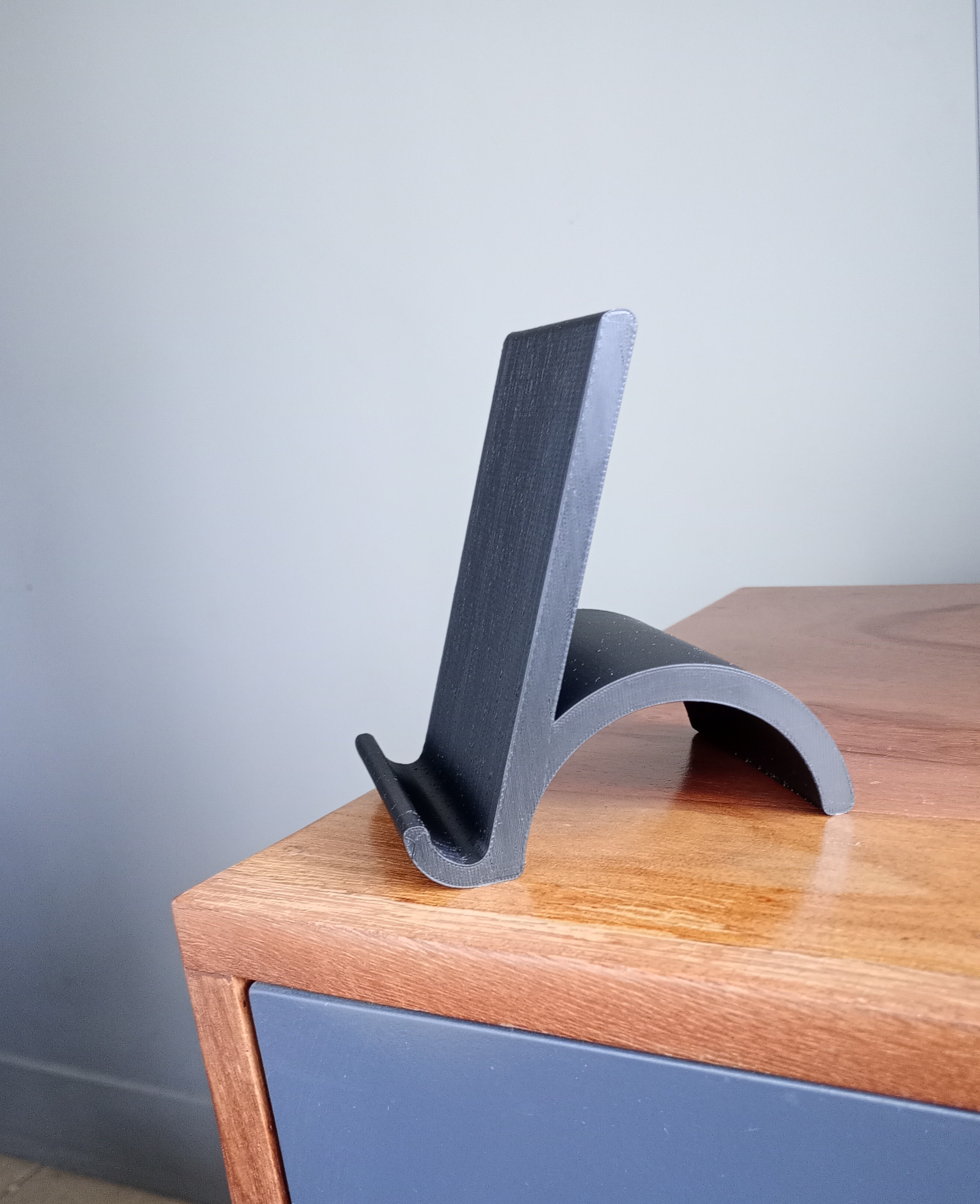 chic and elegant desk stand phone easy to print , support de telephone chic et elegant
