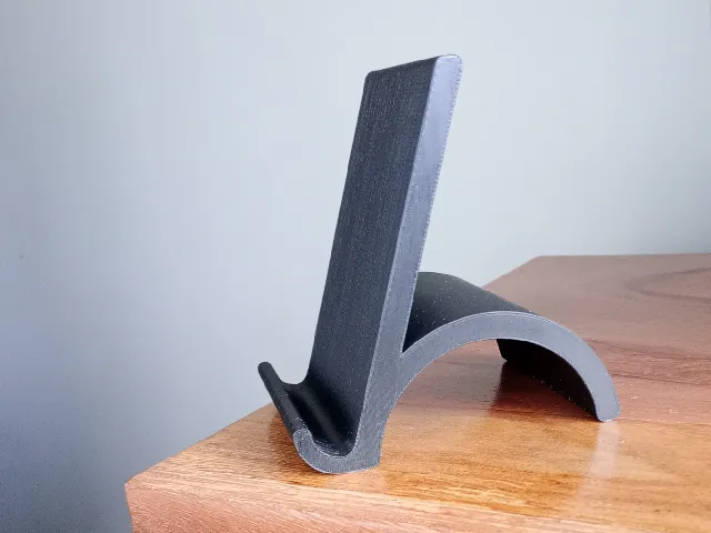 chic and elegant desk stand phone easy to print , support de telephone chic et elegant