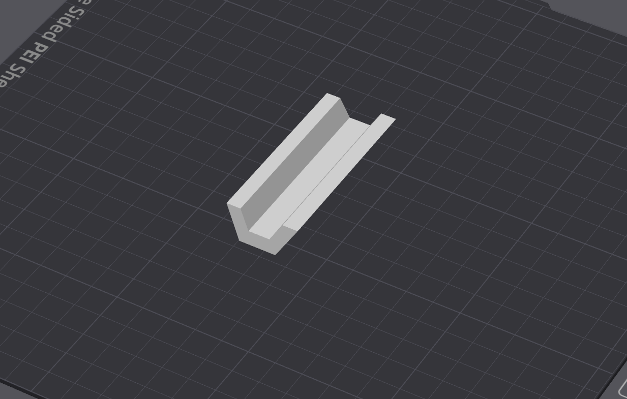 Straight Slide Peice 3D model by BENCHY