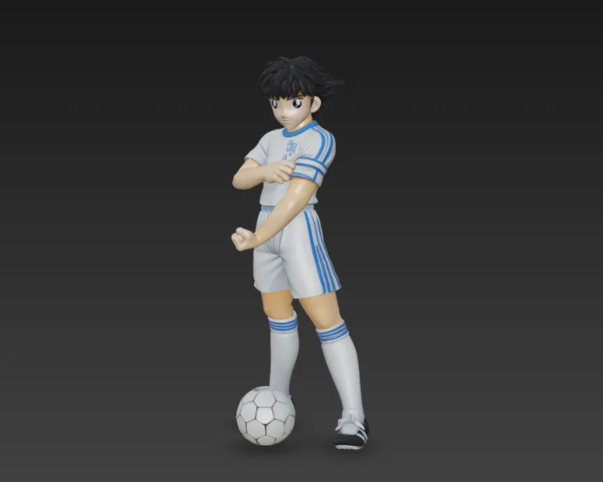 Oliver Atton.CaptainTsubasa by Birk | Download free STL model