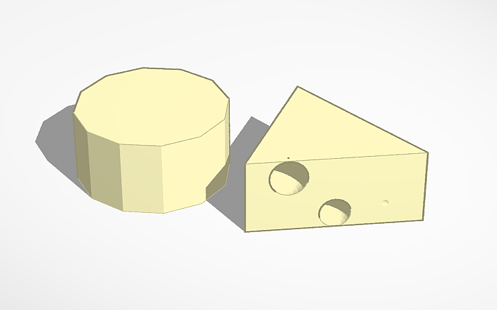 Cheese-low poly