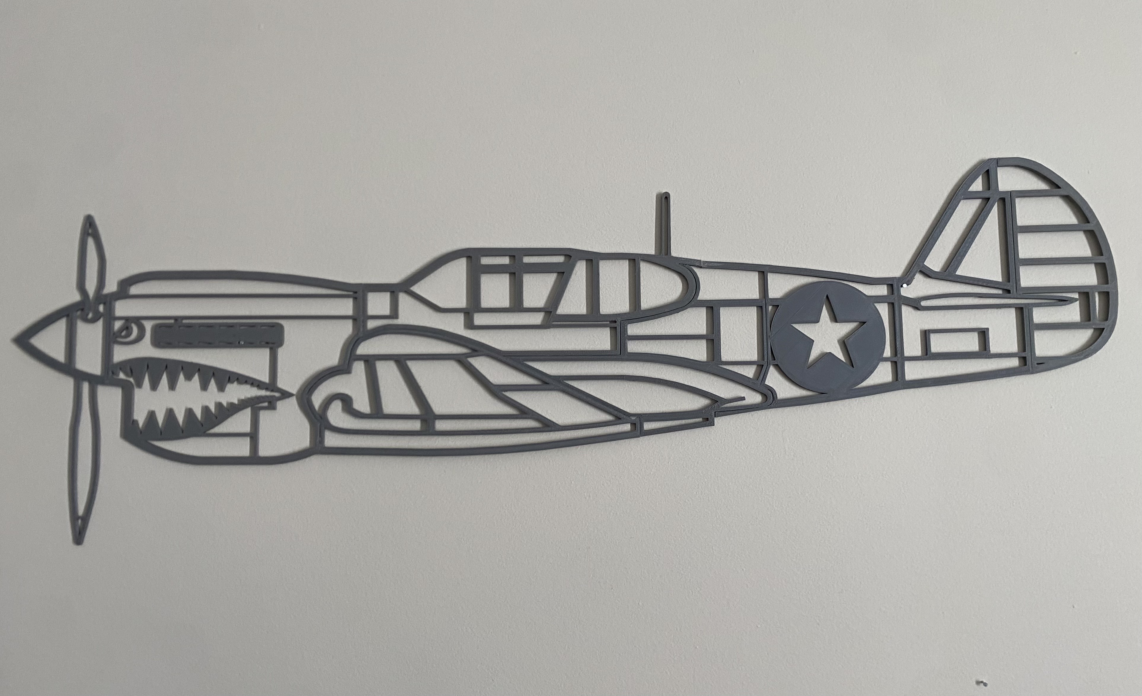 P-40 wall art