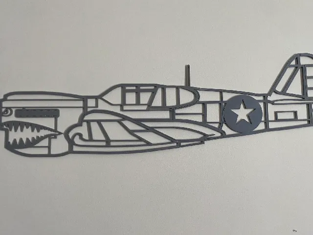 P-40 wall art