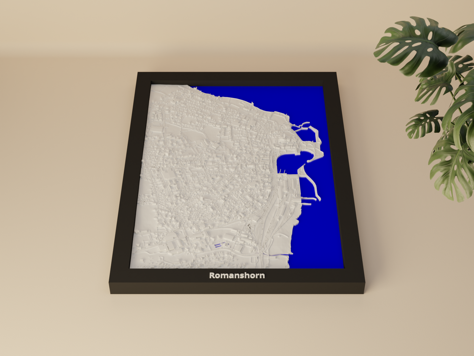 Romanshorn, Switzerland - 3D Miniature