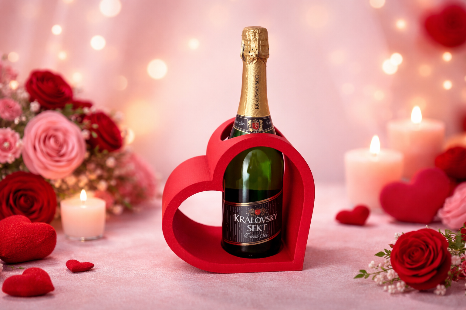Heart Wine Bottle Holder