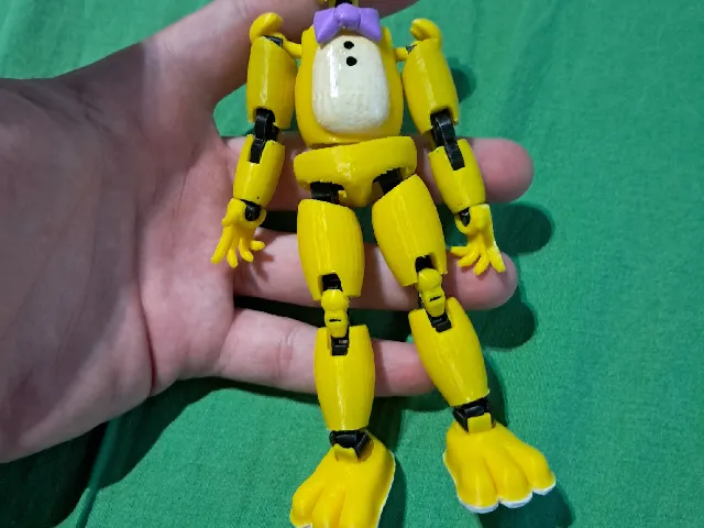 Pezzi coniglio giallo modificati