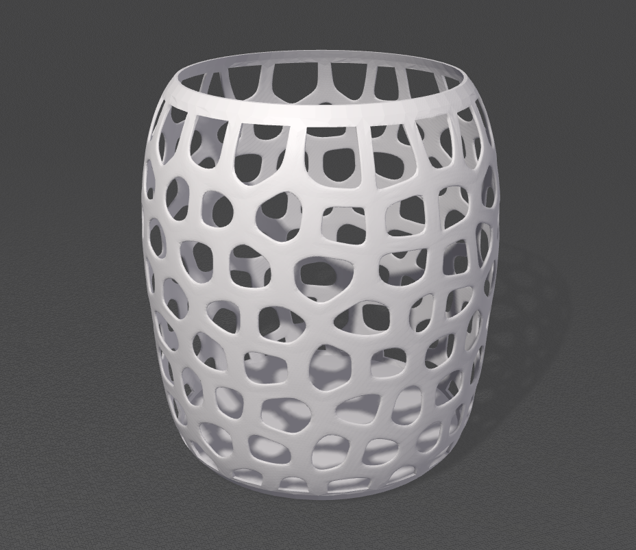 Geometric Desk Pencil Holder