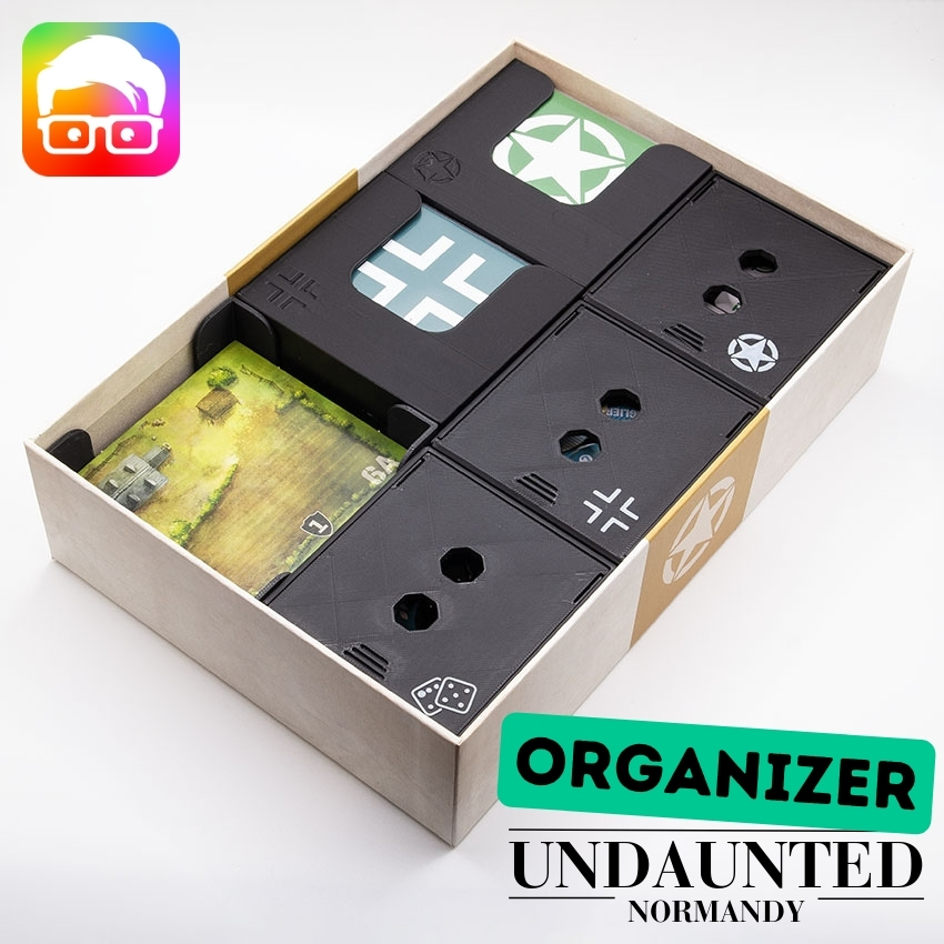 Inserts / Organizer for Undaunted Normandy by am-media.biz